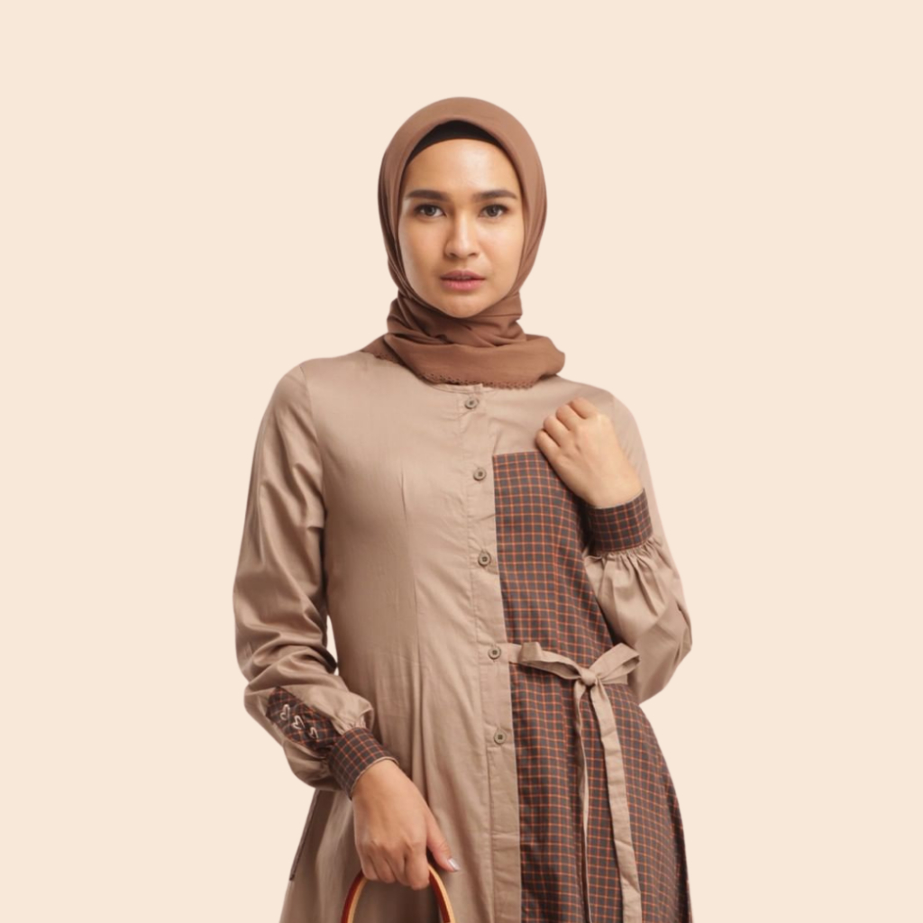 Pasmira Official - Feisya Gamis Busui (Abaya Gamis Bahan Katun Jepang)