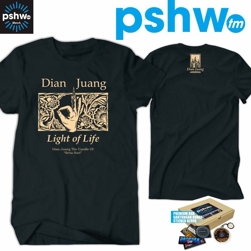 Spesial Edition Boxset+Gantungan kunci+Stiker pack/Kaos Dian Juang/Kaos Pshw Tm./Kaos Sh Winongo/Kao