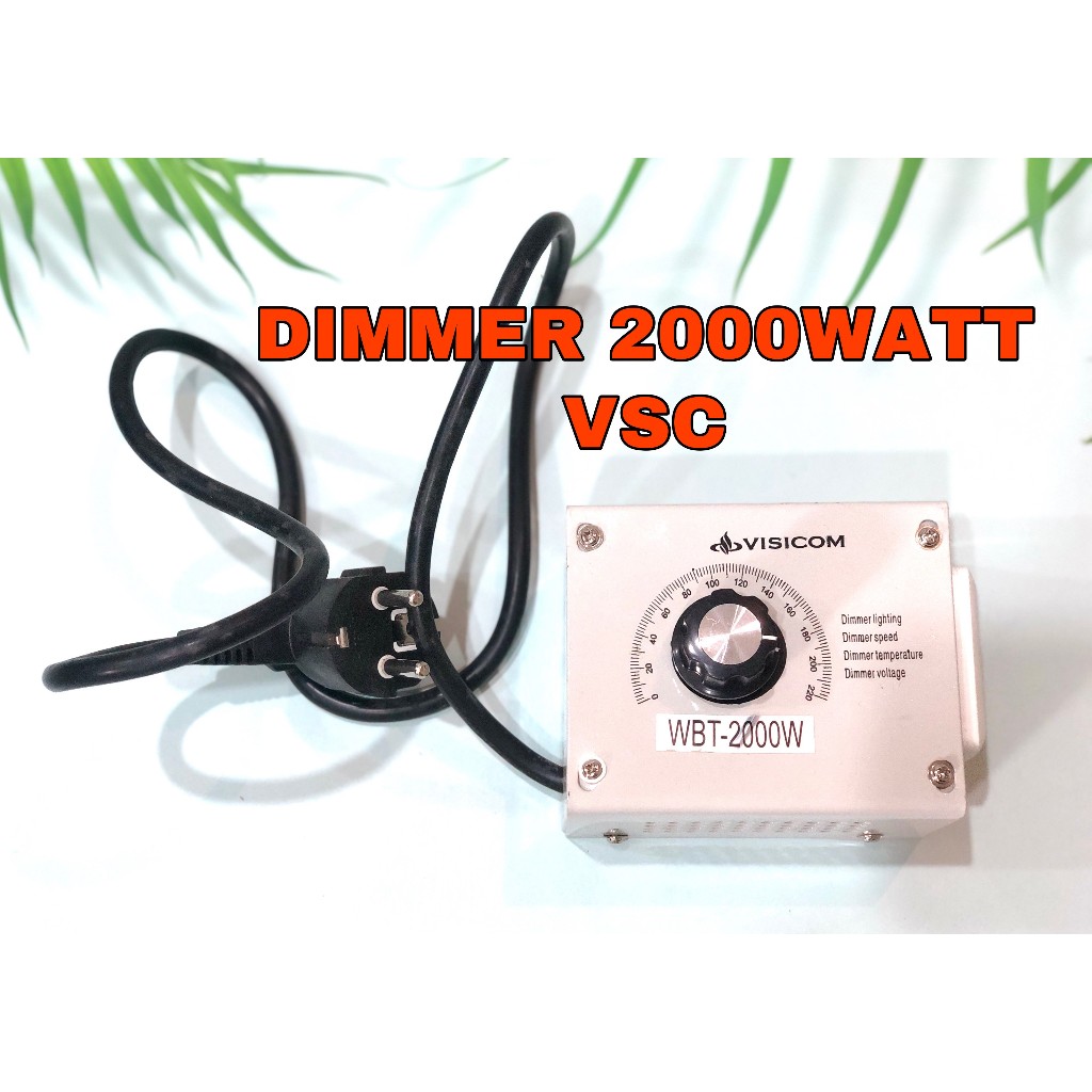 Dimmer 2000 Watt / Dimmer WBT-2000W Visicom
