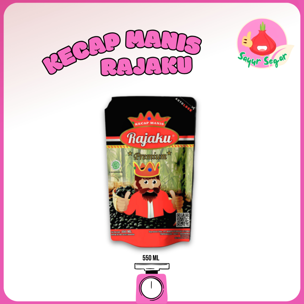 

Kecap Manis Rajaku 550ml