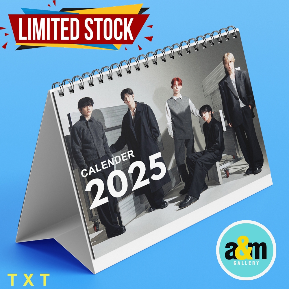 

A&M Kalender TXT Kalender Meja Kalender 2025 Kalender K-POP