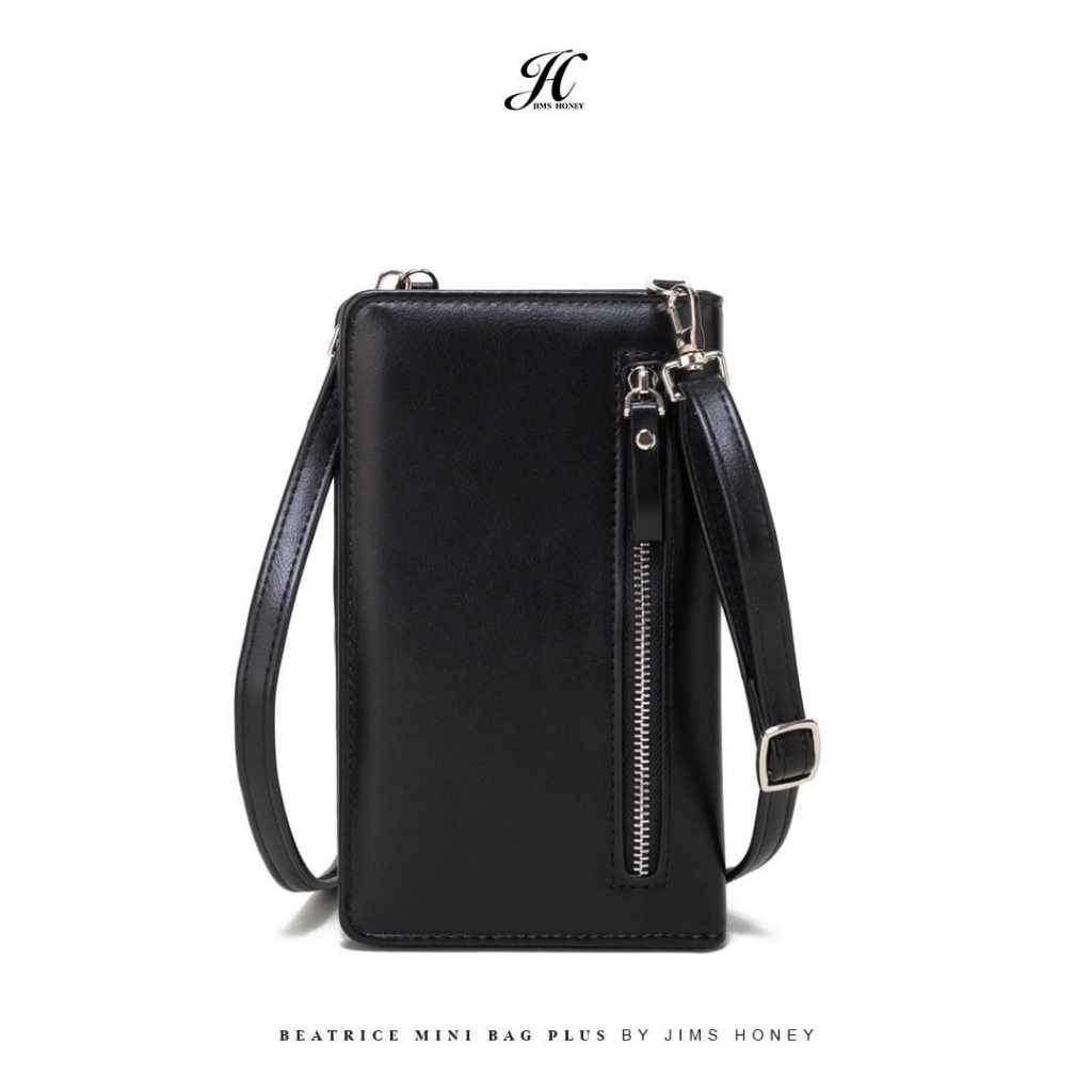 JIMS HONEY BEATRICE MINI BAG PLUS Tas Selempang dan Pocket HP Wanita Mini Slingbag Cewek Jimshoney Trendy Elegan