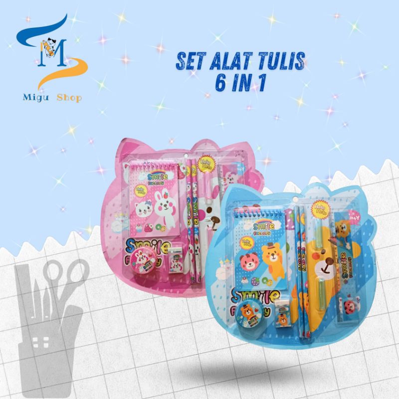 

Set Alat Tulis 6 in 1