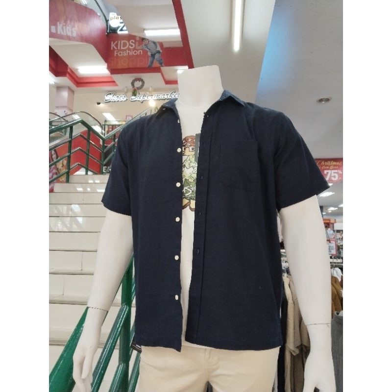 kemeja linen S135