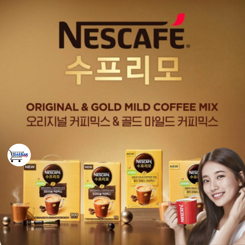 

ECER 10stick Nescafe Supremo Gold Mild & Original Coffee Mix (TANPA BOX)