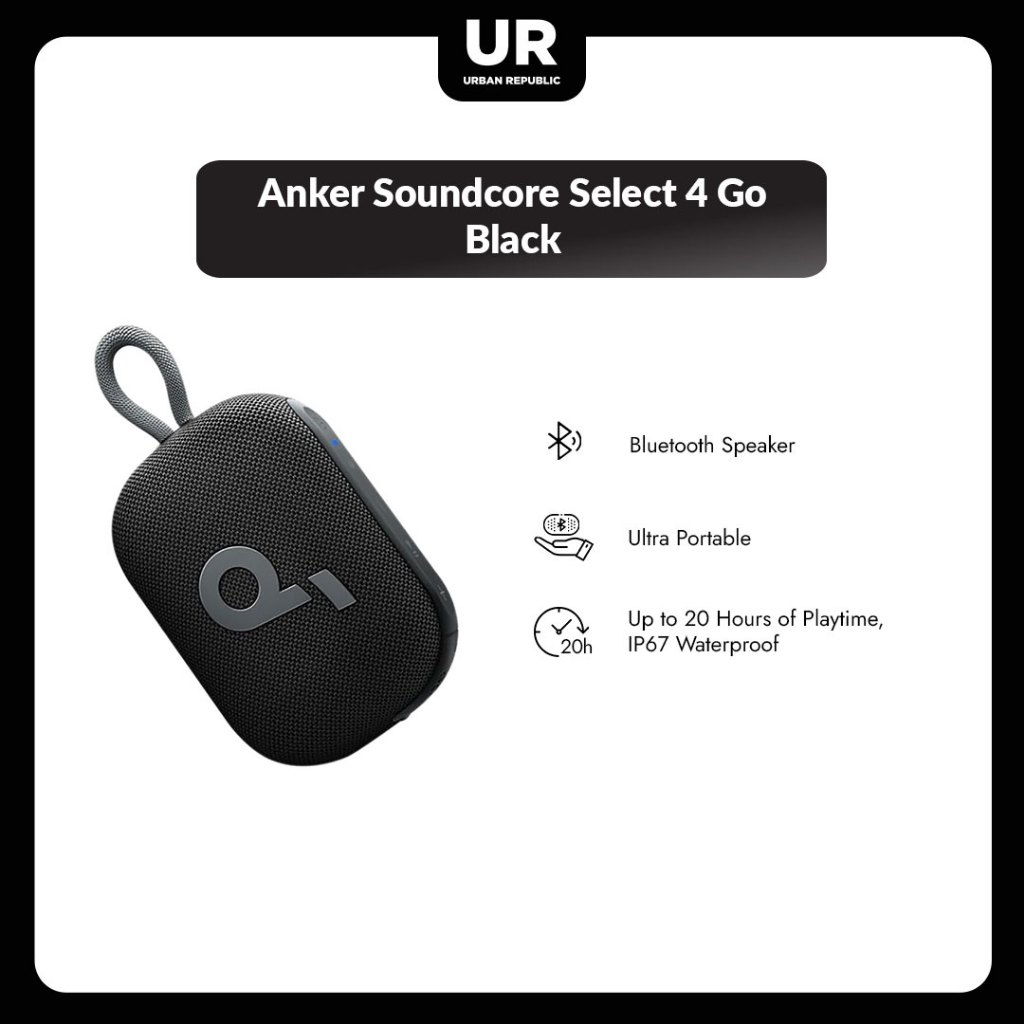 Anker Soundcore Select 4 Go - Black