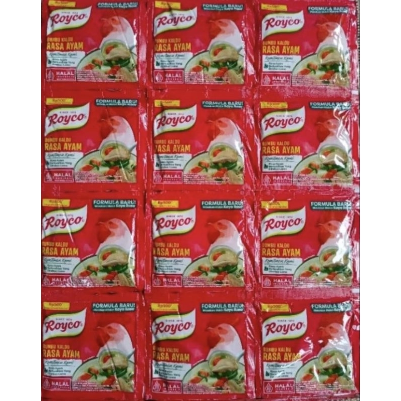 

royco ayam 8gr renteng isi 12pc