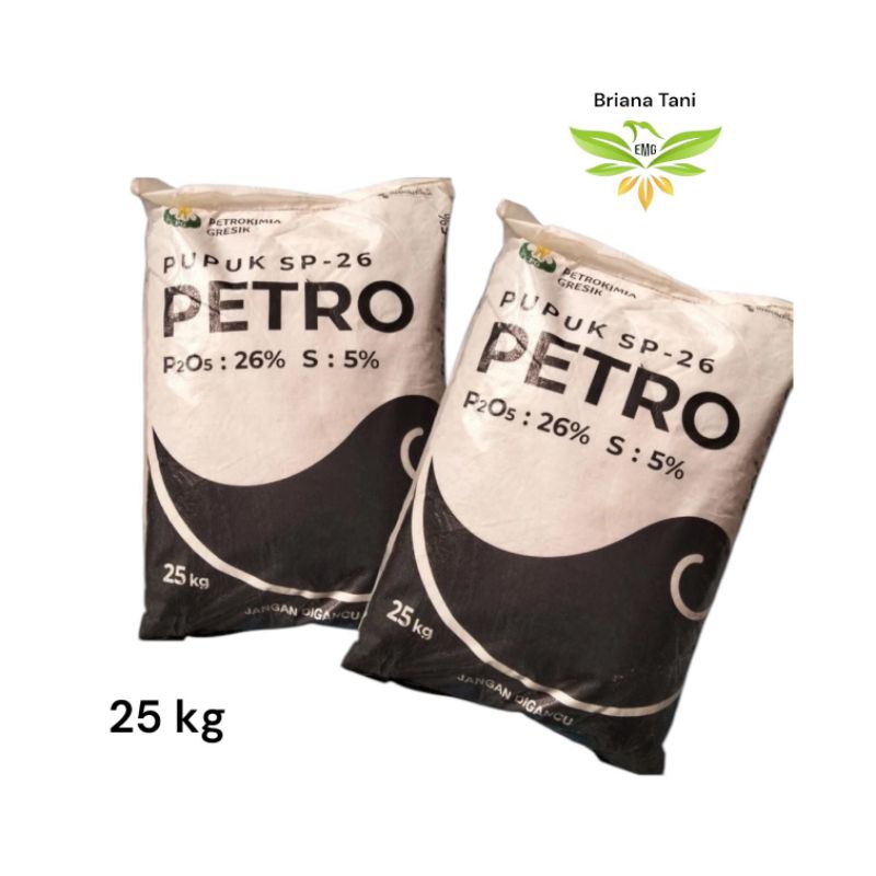 ￼SP 26 Petro 25kg Pupuk P2O5 26% S 5%| TSP Petro Membantu Pertumbuhan Akar Petrokima Gresik