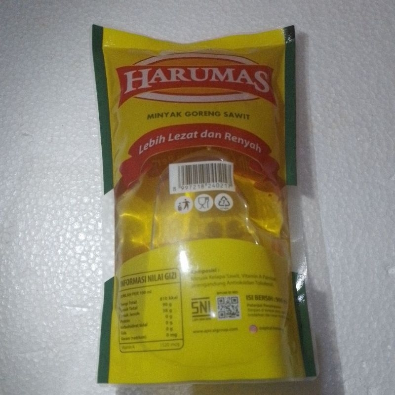 

minyak goreng harum mas 900ml