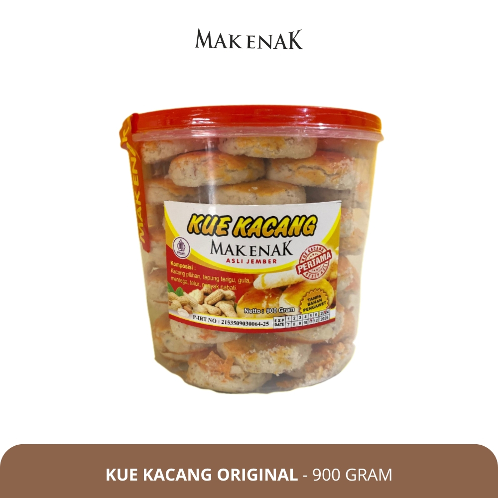 

MAK ENAK - Kue Kacang Original - 900 GRAM