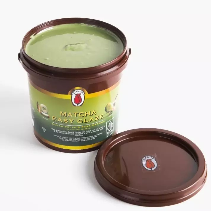 

Tulip Easy Glaze Matcha 1 Kg – Dip Glaze Topping Donat
