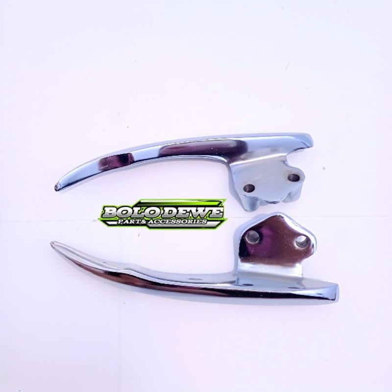 Behel begel tanduk potong pegangan jok belakang beat fi esp new behel planger tanduk chrome