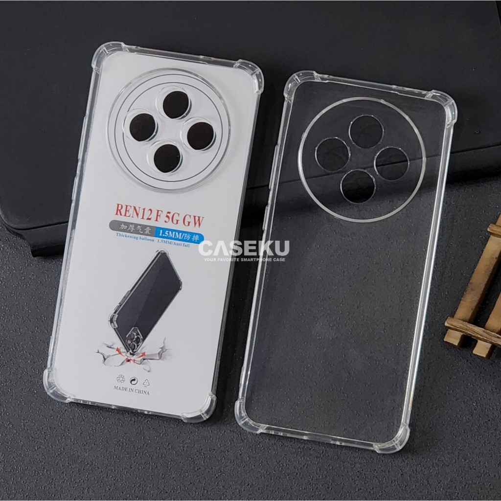 Softcase Oppo Reno 12F Oppo Reno 12 5G Oppo Reno 12 Pro SoftCase Airbag Anticrack Tebal Protection C