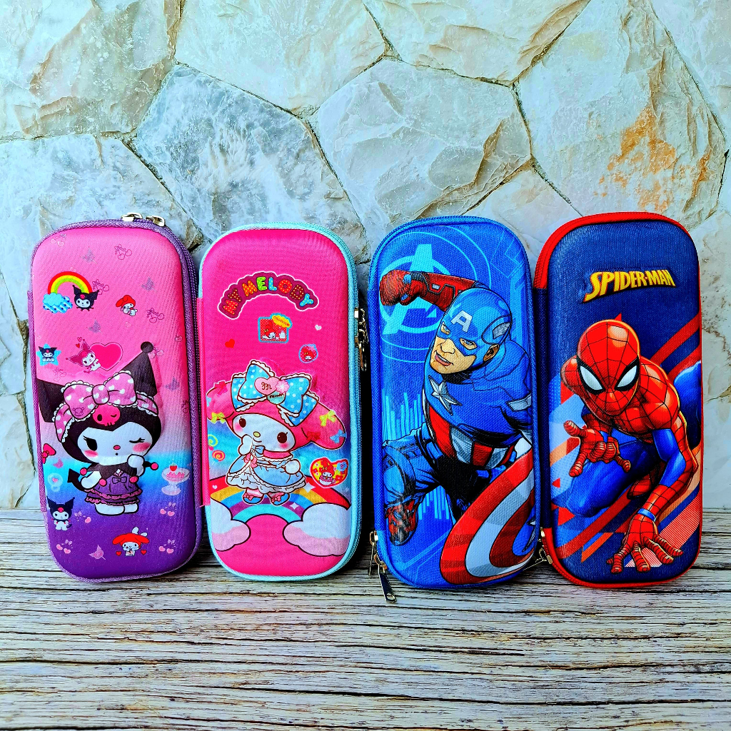 

TEMPAT PENSIL ANAK PEREMPUAN / LAKI-LAKI MURAH / KOTAK PENSIL GAMBAR 3D