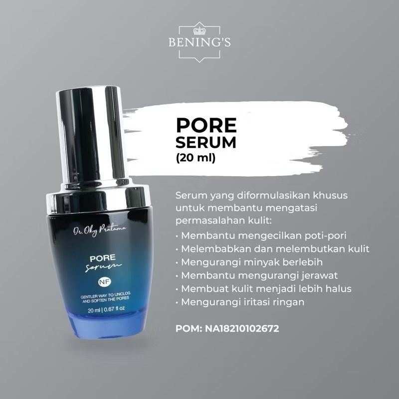 Pore Serum Bening's Clinic