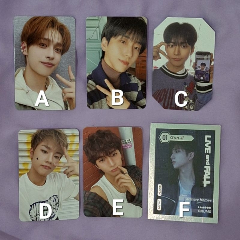 xdinary heroes photocards