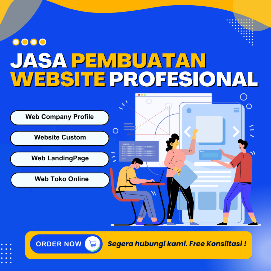 Jasa Pembuatan Website Profesional // LandingPage // Company Profile // Toko Online // Web Custom