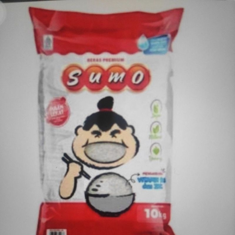 

Beras cap sumo kemasan merah 10 kg