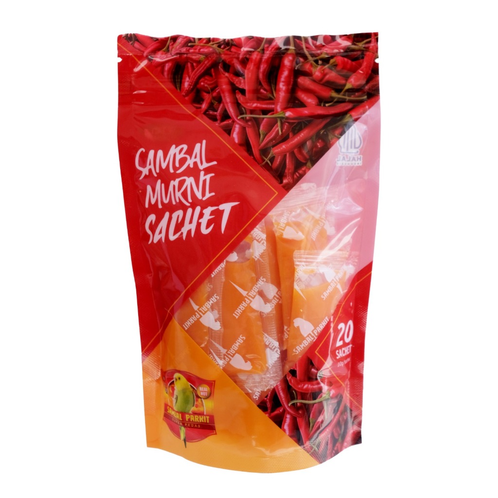 

Sambal Parkit Sachet / Sambal Vegan Sachet / Sambal Tanpa Bawang Putih Sachet