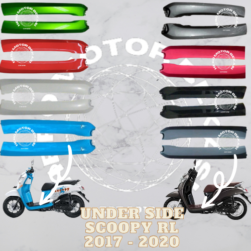 cover dek bawah samping kanan kiri SCOOPY ESP DONAT under side bawah samping  sirip bawah samping K9