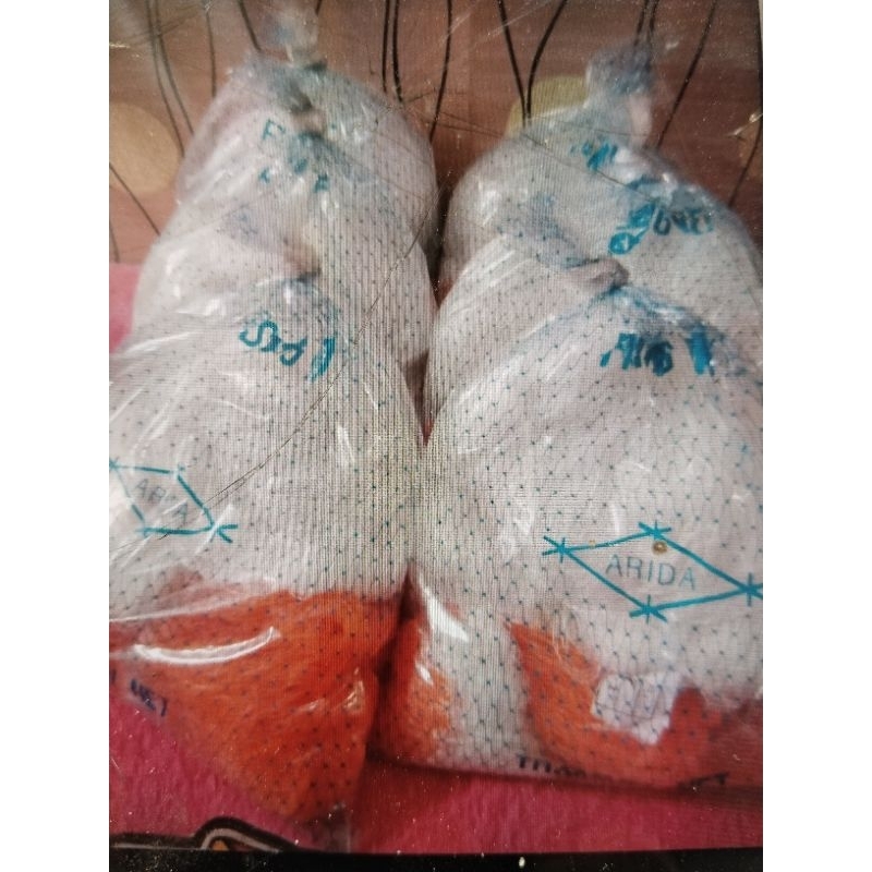 Jaring udang setengah jadi tiga lapis Bahan Nylon merek Arida