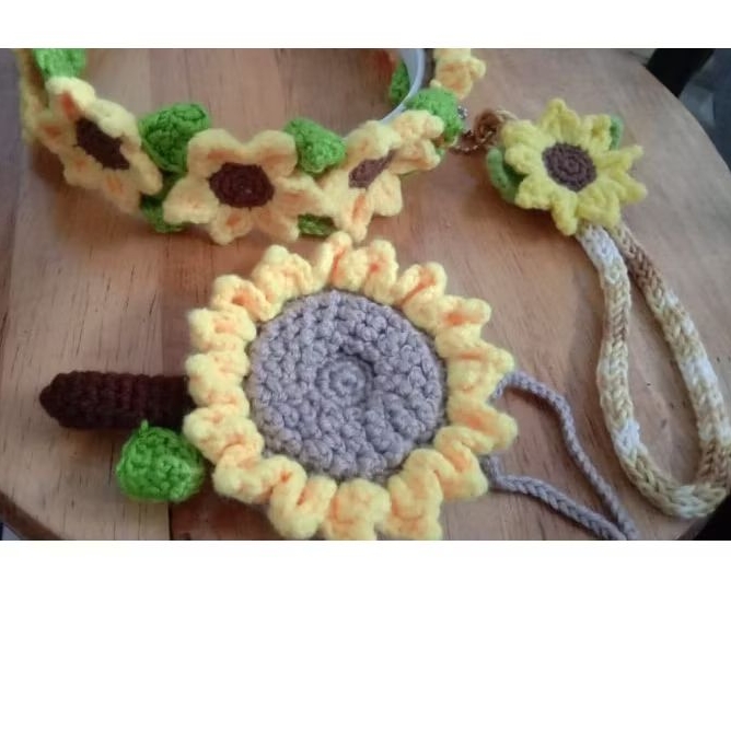 sun flower crochet