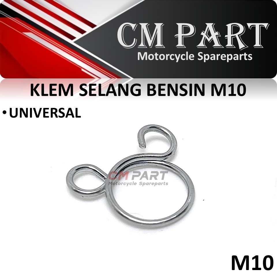 RING KLEM CLAMP SELANG BENSIN PENJEPIT SELANG BENSIN M10