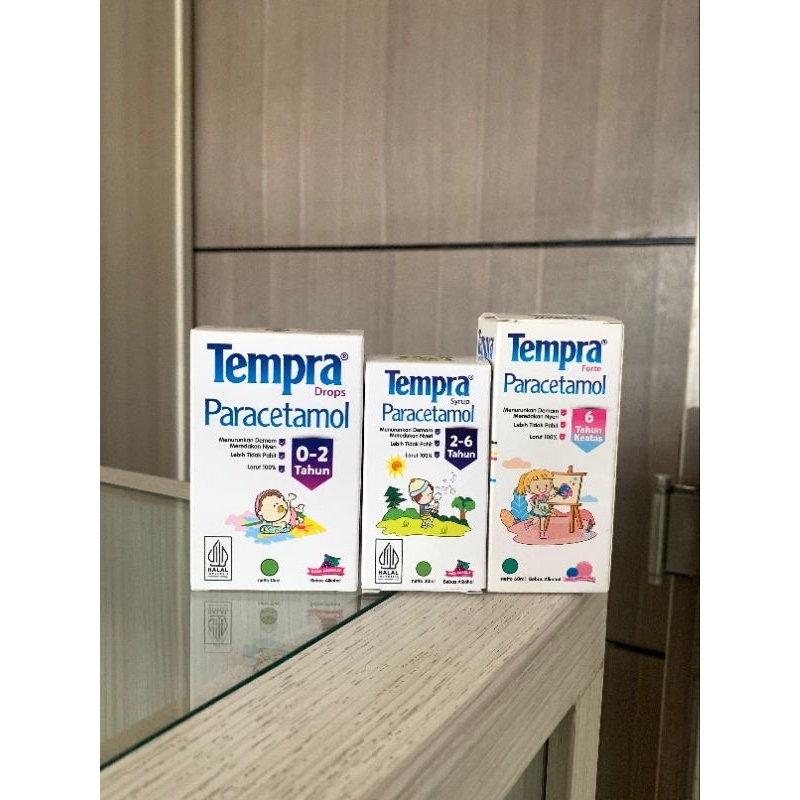TEMPRA PARACETAMOL. TEMPRA FORTE SYRUP TEMPRA SYRUP TEMPRA DROP