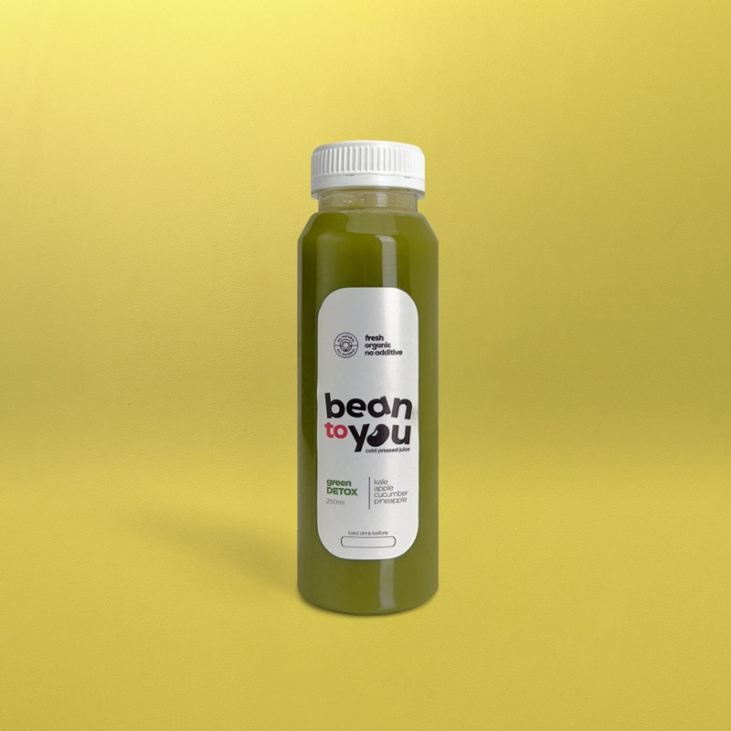 

Green Detox 250 ml (Kale, apple, cucumber, pineapple) - Cold-pressed juice / jus