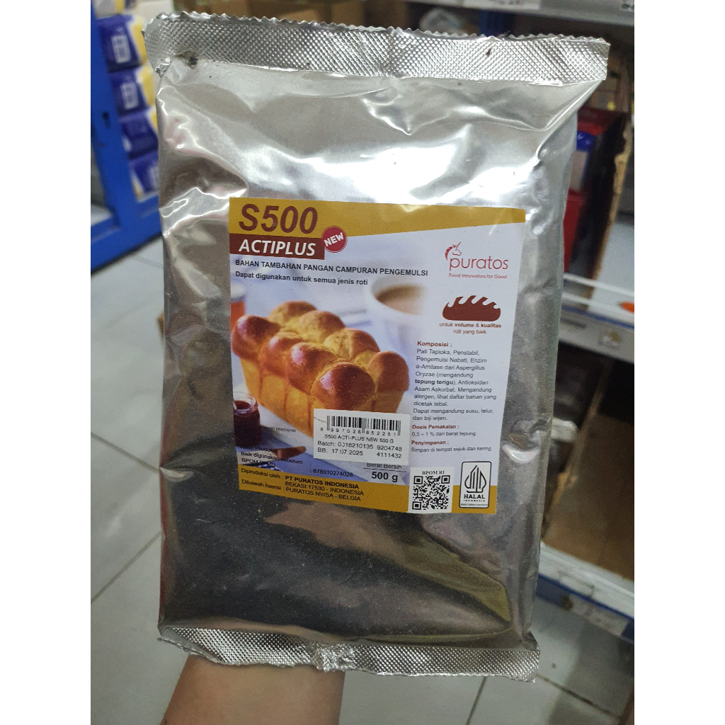 

PURATOS S500 500gr pengembang roti