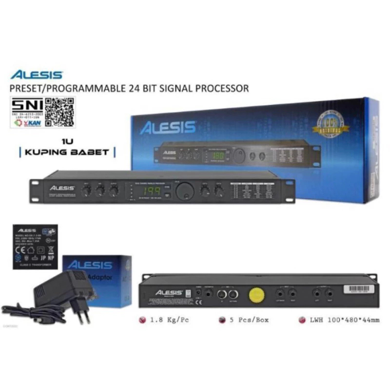 Effect Vocal Alesis Microverb 4 Original Made In Usa