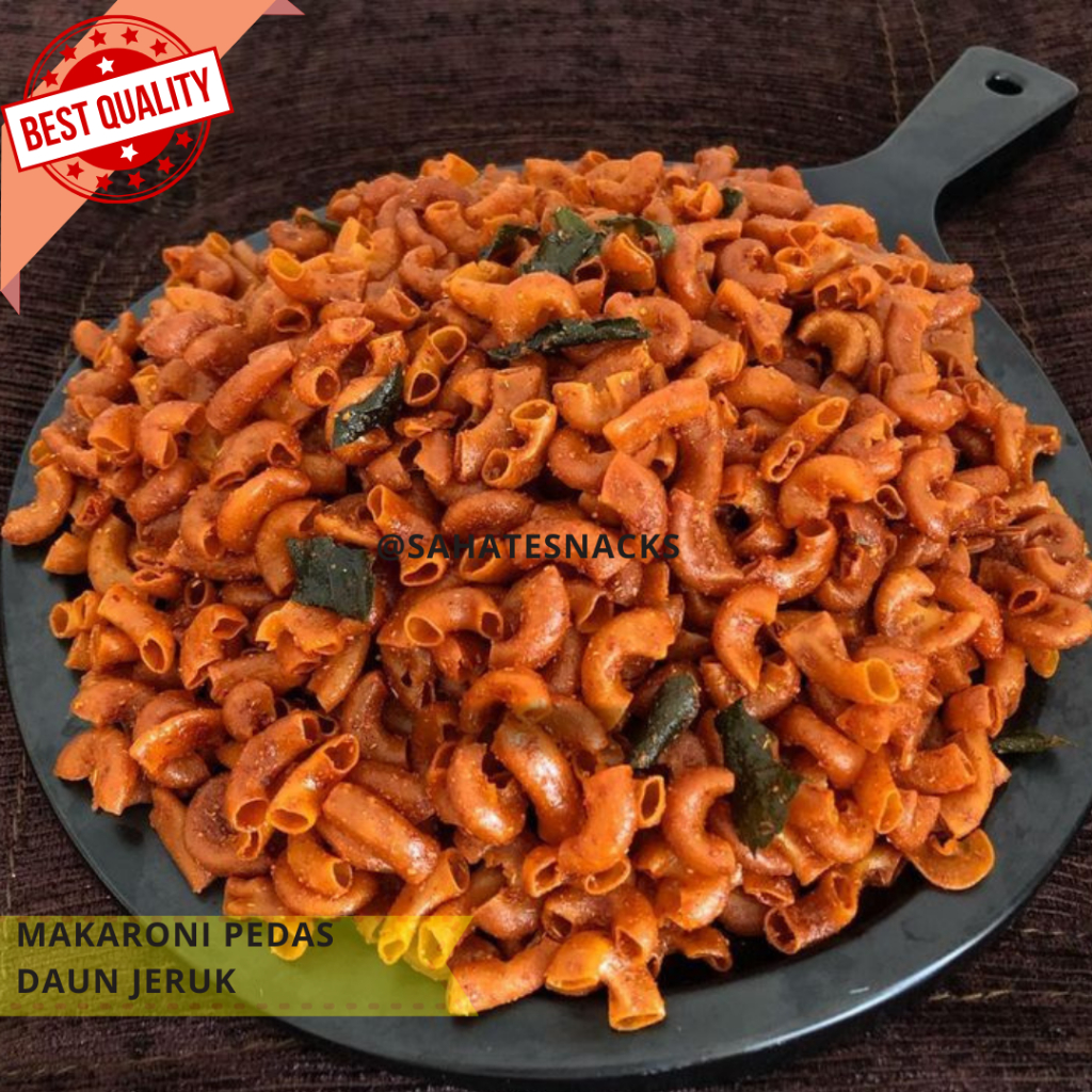 

MAKANAN RINGAN SNACK MAKRONI / MAKARONI BANTET BANTAT PEDAS 200gr