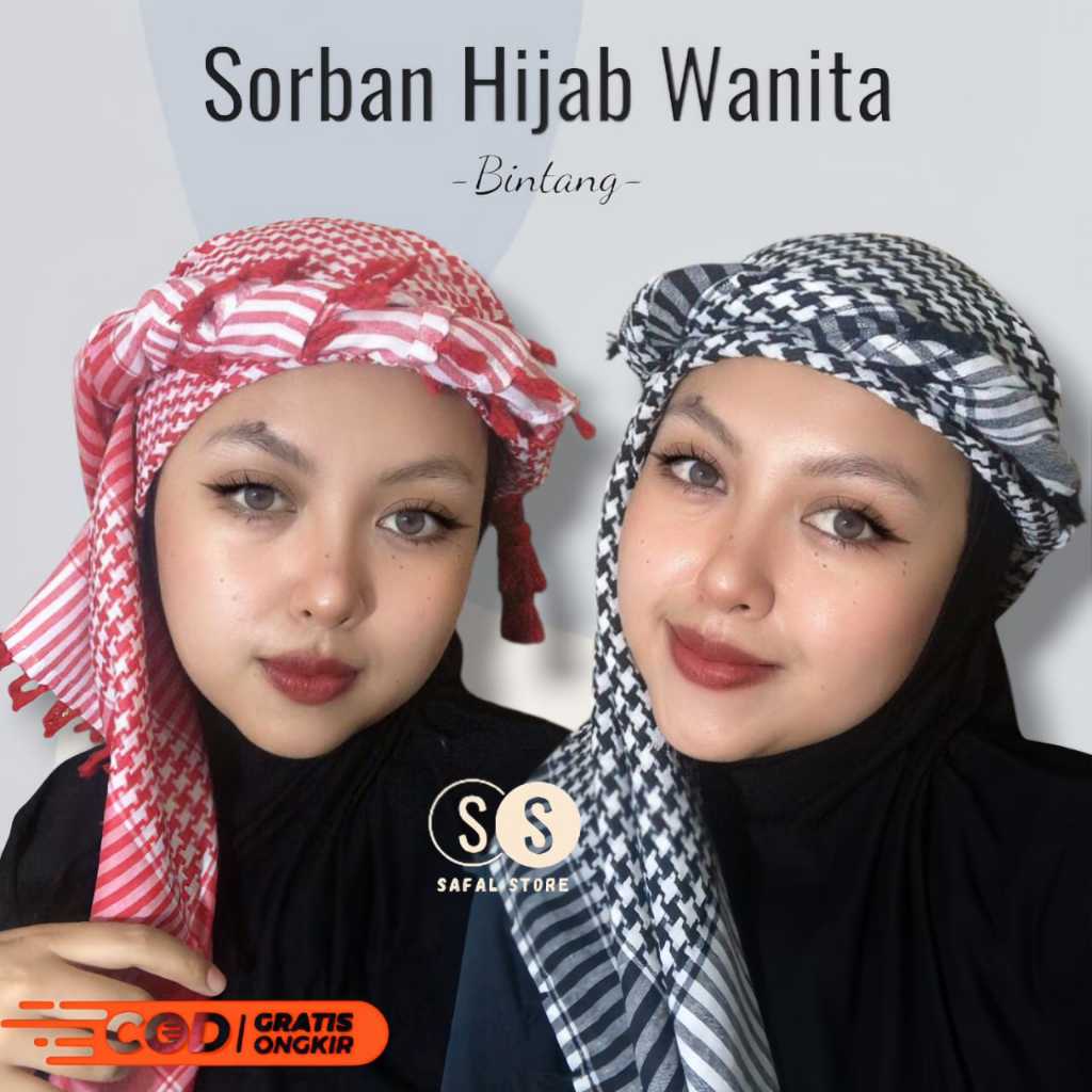 Sorban Hijab Wanita Arabian Style Viral Sorban Wanita Dubai