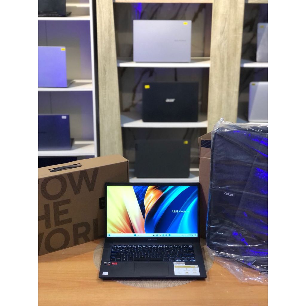 ASUS VIVOBOOK M1402Y | AMD RYZEN 7-4800 | 8 GB | SSD 512 GB| GARANSI