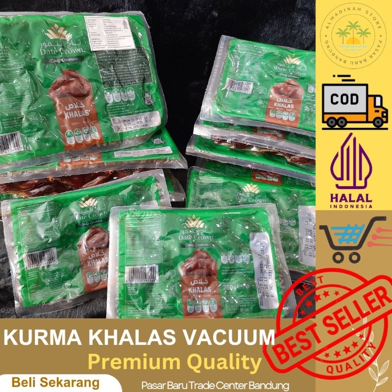 

kurma khalas vacuum 250gram 1kg original 100%