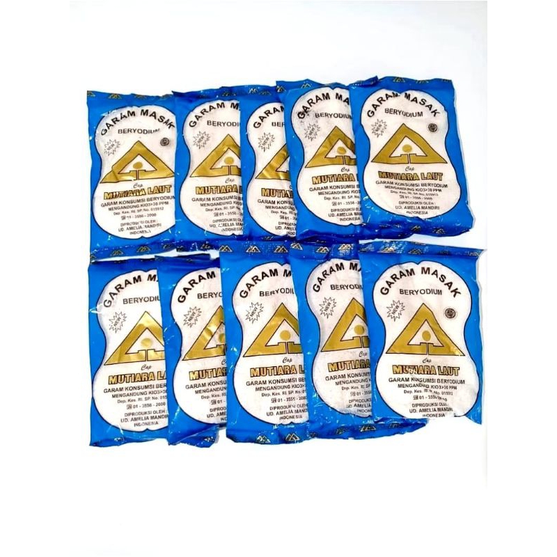 

10 Pcs Garam Masak Beryodium