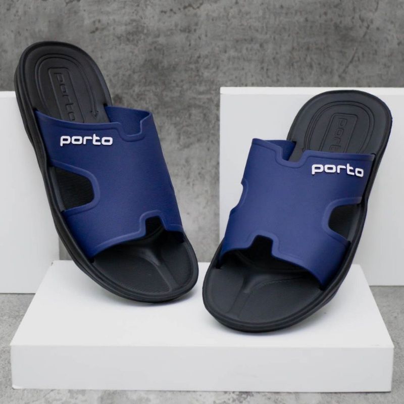Sandal karet selop H PORTO 1027 kasual  pria dewas