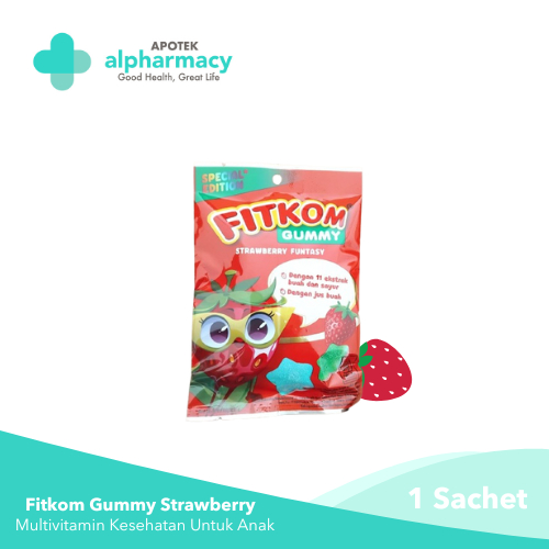 

Fitkom Gummy Strawberry Funtasy