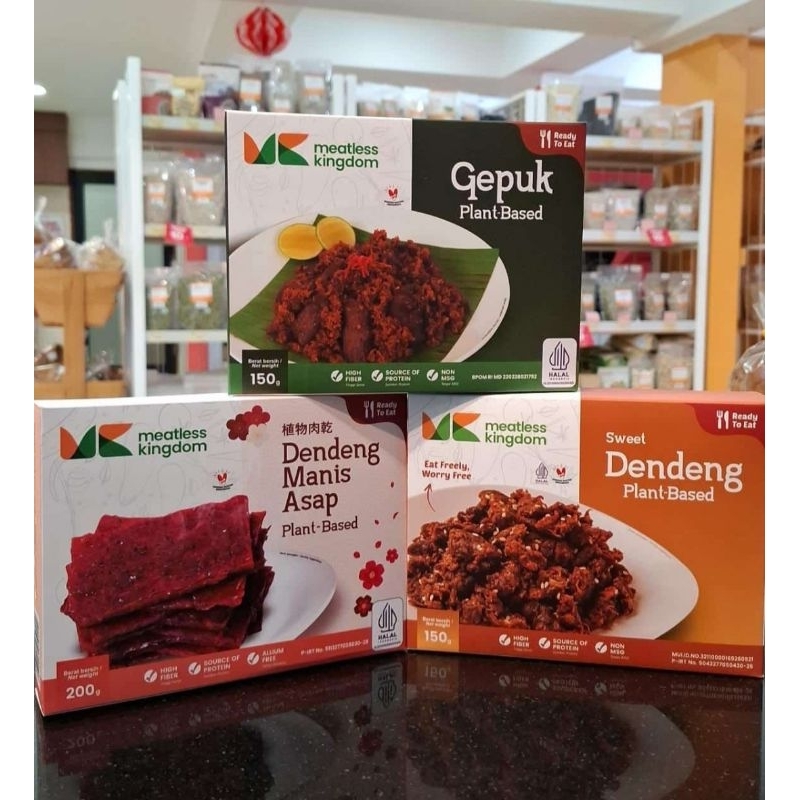 

Meatless Kingdom Gepuk Plant Base 150Gr