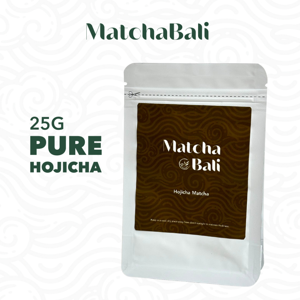 

Hojicha Matcha Powder 25g Pouch - 100% Pure Uji Matcha Japan by MatchaBali