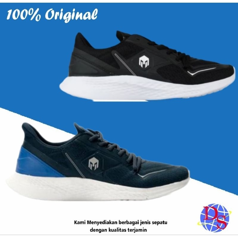 MILLS/TREXIMO OMEGA/BLACK WHITE/SEPATU MILLS/SEPATU SNEAKERS MILLS/SEPATU KETS MILLS