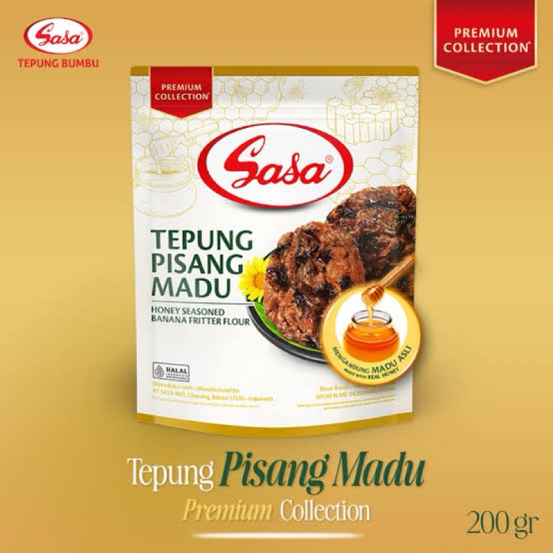 

SASA PREMIUM Collection Tepung Pisang Madu 200 Gram