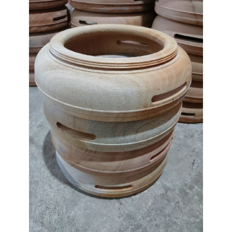 TERBANG/HADROH 1 SET ISI 4 PCS MENTAHAN KAYU MAHONI UKUR 30