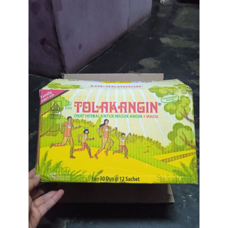 

Kardus tolak angin masih bagus layak pakai