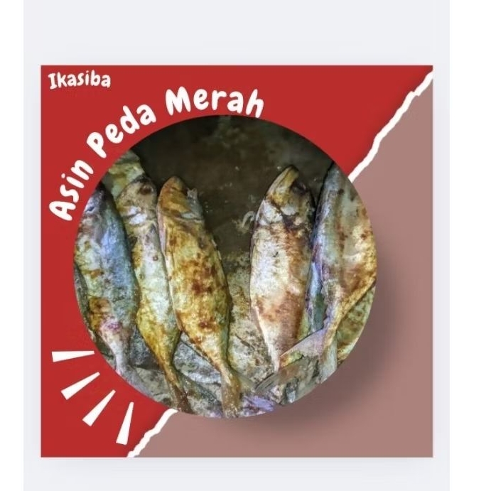 

IKASIBA Ikan Asin Peda merah premium ukuran kecil/besar