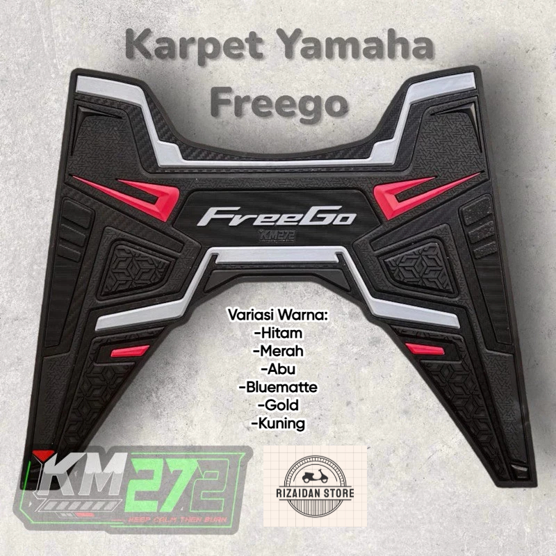 Aksesoris Motor Yamaha Freego Anti Licin / Karpet Yamaha freego / Alas Kaki Motor Freego