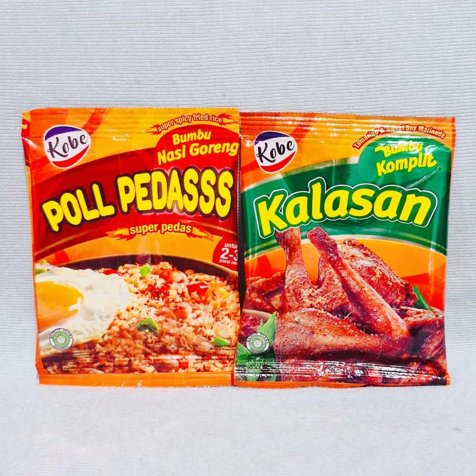 

Kobe Bumbu Nasi Goreng Poll Pedasss (2 Pcs)
