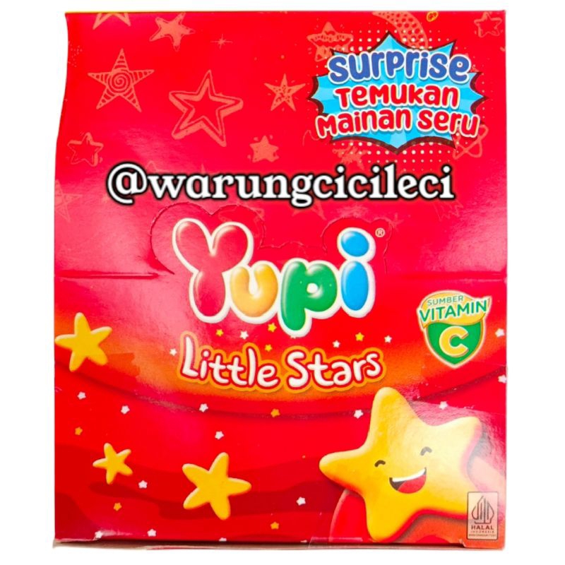 

YUPI LITTLE STARS 6g x 24pcs ( 1 BOX )