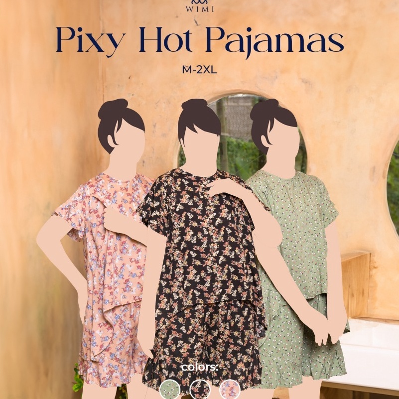 Potongan Wimiid Pixy Hot Pjs  Baju Ibu Hamil dan Menyusui