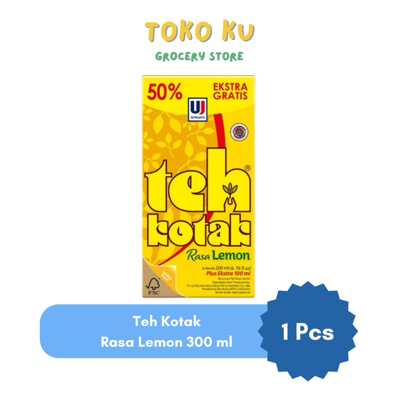 

Teh Kotak Rasa Lemon 300 ml